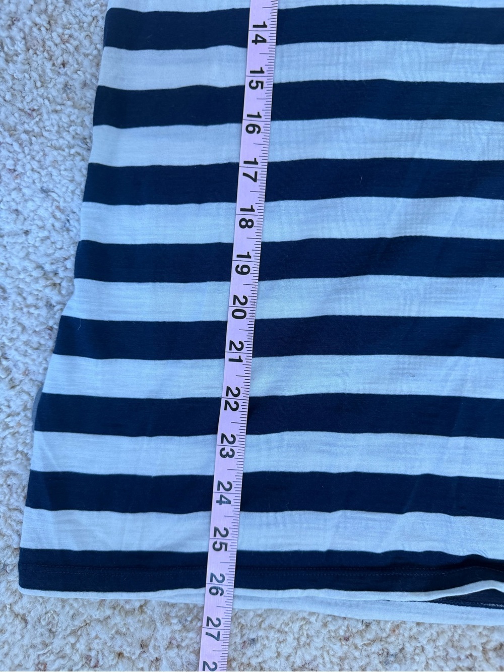 Icebreaker Tech Lite Stripe Scoop Neck Shirt Short-Sleeve Women’s medium merino - Picture 7 of 9
